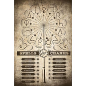 Grupo Erik GPE5160 Harry Potter Spells And Charms Affiche 61X91,5cm | Yourdecoration.fr