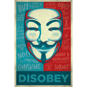 Grupo Erik GPE5240 Disobey Affiche 61X91,5cm | Yourdecoration.fr