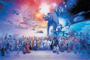 Grupo Erik GPE5351 Star Wars Legacy Characters Affiche 91,5X61cm | Yourdecoration.fr