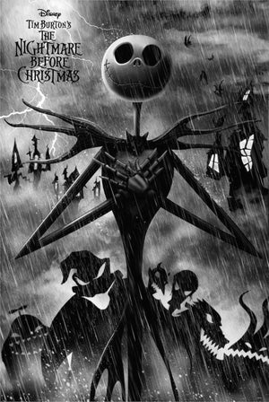 Grupo Erik GPE5352 Disney Nightmare Before Christmas Jack Skellington Affiche 61X91,5cm | Yourdecoration.fr