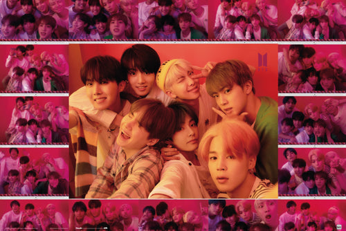 Grupo Erik GPE5408 Bts Selfie Affiche 91,5X61cm | Yourdecoration.fr