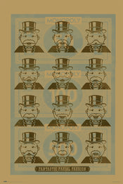 Grupo Erik GPE5417 Monopoly Facial Fashion Affiche 61X91,5cm | Yourdecoration.fr