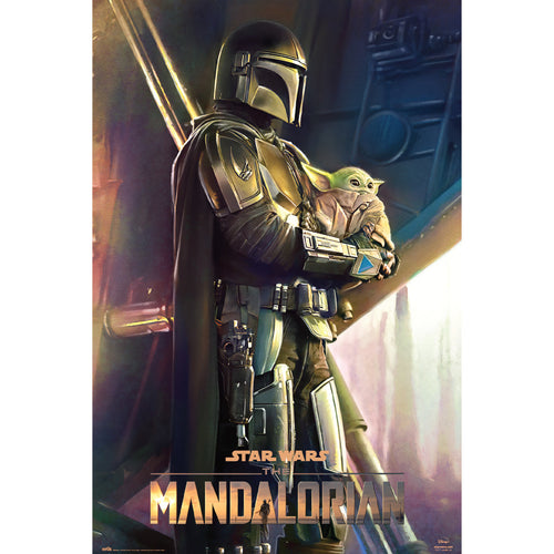 Grupo Erik GPE5484 Star Wars The Mandalorian Clan Of Two Affiche 61X91,5cm | Yourdecoration.fr