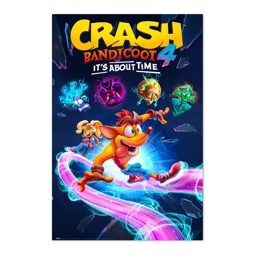 Grupo Erik GPE5500 Crash Bandicoot Its About Me Affiche 61X91,5cm | Yourdecoration.fr