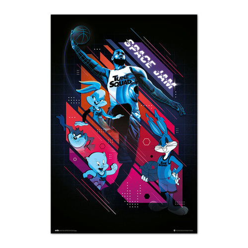 Grupo Erik GPE5506 Space Jam 2 All Characters Affiche 61X91,5cm | Yourdecoration.fr