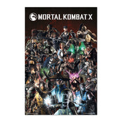 Grupo Erik GPE5510 Mortal Kombat Characters Affiche 61X91,5cm | Yourdecoration.fr