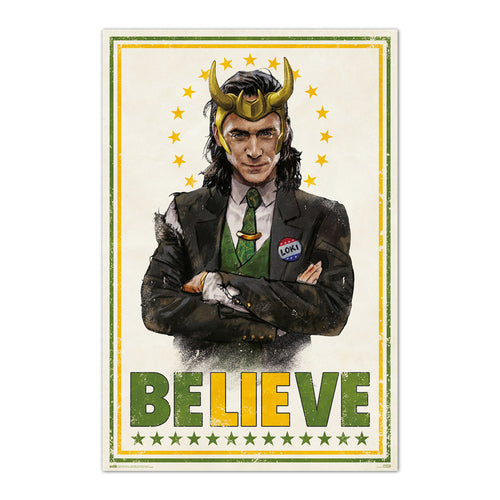 Grupo Erik GPE5515 Marvel Loki Affiche 61X91,5cm | Yourdecoration.fr