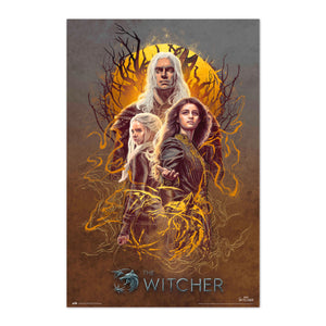 Grupo Erik Gpe5586 Affiche Art The Witcher 2 Grupo | Yourdecoration.fr