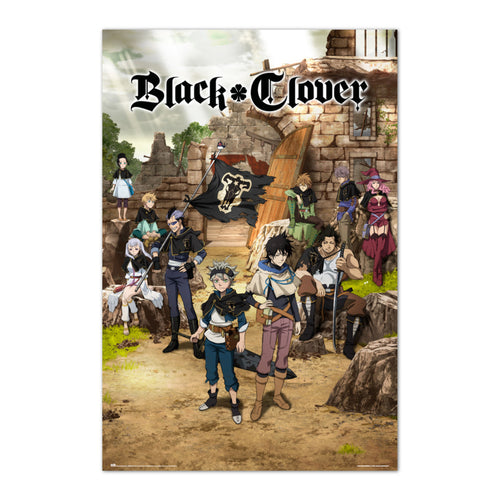 Grupo Erik Gpe5619 Affiche Art Black Clover Black Bull Squad And Yuno | Yourdecoration.fr