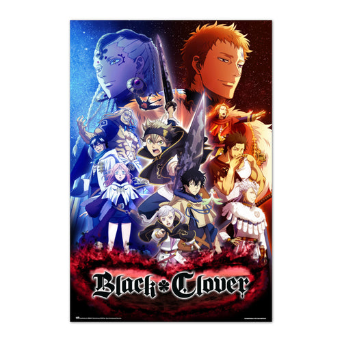 Grupo Erik Gpe5620 Affiche Art Black Clover All Characters | Yourdecoration.fr