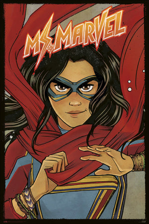 Grupo Erik Gpe5666 Ms Marvel Comicbook Affiche Poster 61x91 5cm | Yourdecoration.fr