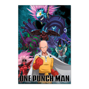 Grupo Erik Gpe5680 One Punch Man Saitama Vs Villain Affiche Poster 61x91 5cm | Yourdecoration.fr