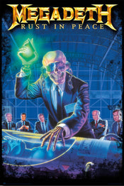 grupo erik gpe5706 megadeth rust in peace affiche poster 61x91-5 cm | Yourdecoration.fr