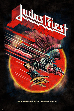 Grupo Erik Gpe5712 Judas Priest Screaming For Vengeance Affiche Poster 61x91 5cm | Yourdecoration.fr