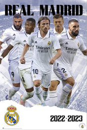 grupo erik gpe5730 real madrid grupo 2022 2023 affiche affiche poster 61x91 5cm | Yourdecoration.fr