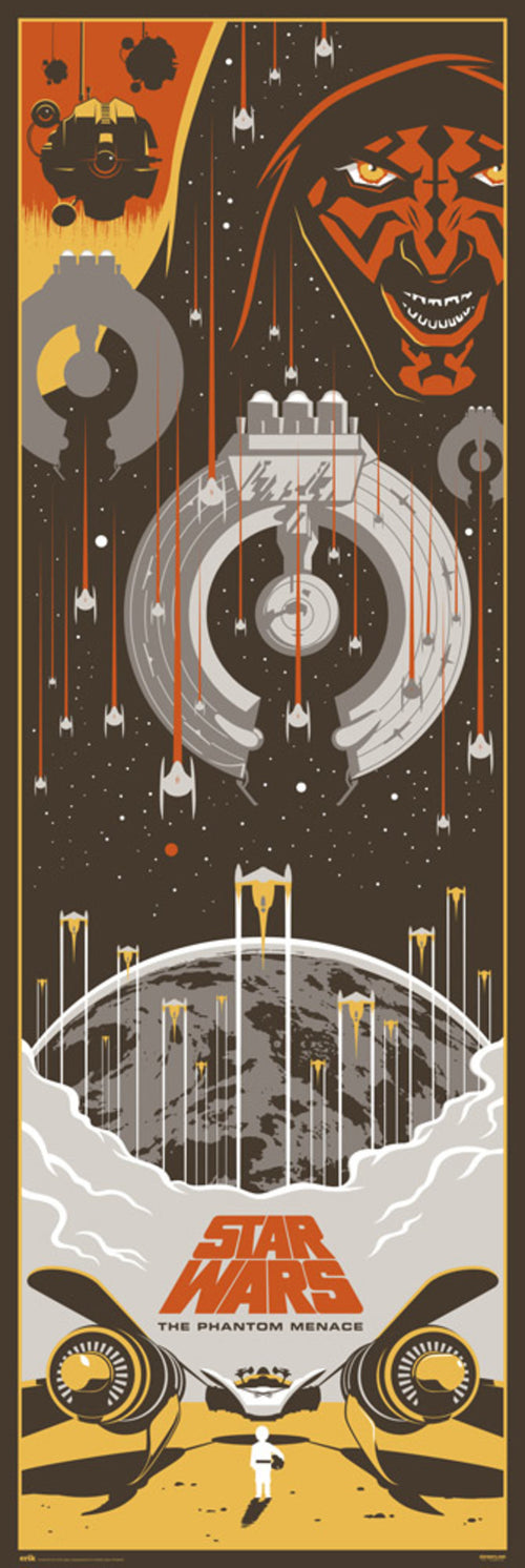 Grupo Erik PPGE8060 Star Wars Episode I Affiche 53X158cm | Yourdecoration.fr