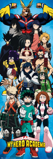 Grupo Erik Ppge8096 My Hero Academia All Characters Affiche Poster 53x158cm | Yourdecoration.fr