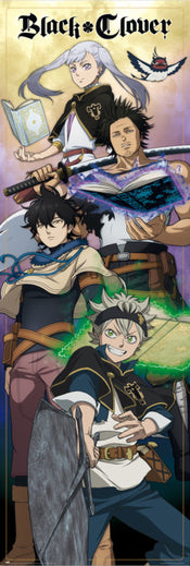 grupo erik ppge8100 black clover affiche affiche poster 53x158cm | Yourdecoration.fr