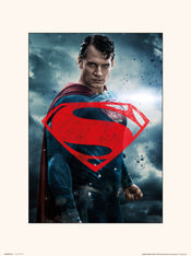 Grupo Erik Dc Batman V Superman Superman Glyph Affiche Art 30X40cm | Yourdecoration.fr