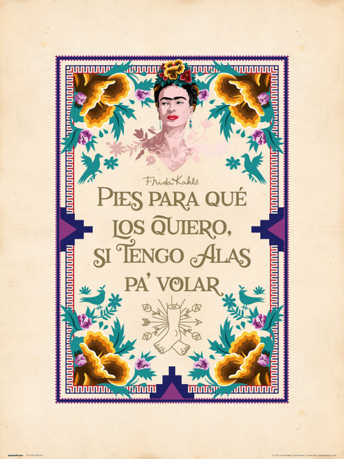 Grupo Erik Frida Kahlo Affiche Art 30X40cm | Yourdecoration.fr