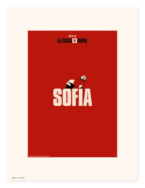 Grupo Erik Sofia Affiche Art 30X40cm | Yourdecoration.fr