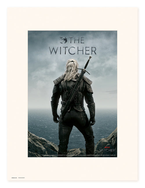 Grupo Erik The Witcher Backwards Affiche Art 30X40cm | Yourdecoration.fr