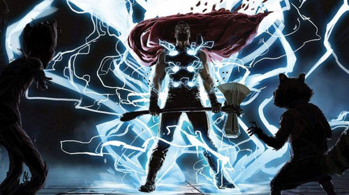 Komar Thor God of Thunder Papier Peint Intissé 500x280cm 10 bandes | Yourdecoration.fr