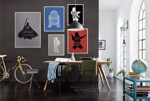 Komar Star Wars Silhouette Quotes Stormtrooper affiche art 40x50cm Interieur | Yourdecoration.fr