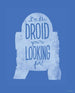 Komar Star Wars Silhouette Quotes R2D2 affiche art 40x50cm | Yourdecoration.fr