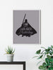 Komar Star Wars Silhouette Quotes Vader affiche art 30x40cm Sfeer | Yourdecoration.fr