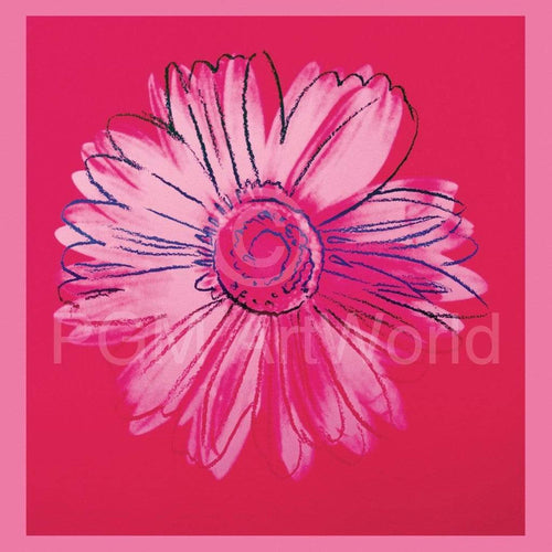 Andy Warhol  Daisy 1982 affiche art 90x90cm | Yourdecoration.fr