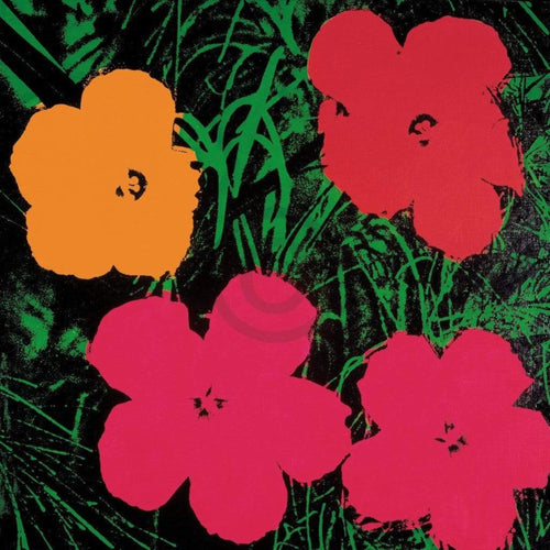 Andy Warhol  Flowers C. 1964 affiche art 60x60cm | Yourdecoration.fr