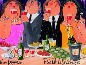 El van Leersum  It`s delicious affiche art 80x60cm | Yourdecoration.fr