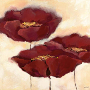 Elena Filatov  Mohn in Milch II affiche art 70x70cm | Yourdecoration.fr