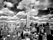 Henri Silberman  Sky over Manhatten affiche art 80x60cm | Yourdecoration.fr