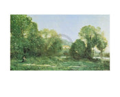 J.B.C. Corot  Etang Ã  ville d'Avray affiche art 30x24cm | Yourdecoration.fr