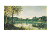 J.B.C. Corot  L'Ã©tang de ville d'Avray affiche art 30x24cm | Yourdecoration.fr