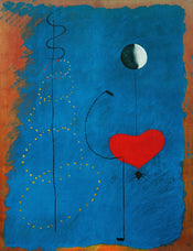 Joan Miro  Ballarina II, 1925 affiche art 70x100cm | Yourdecoration.fr