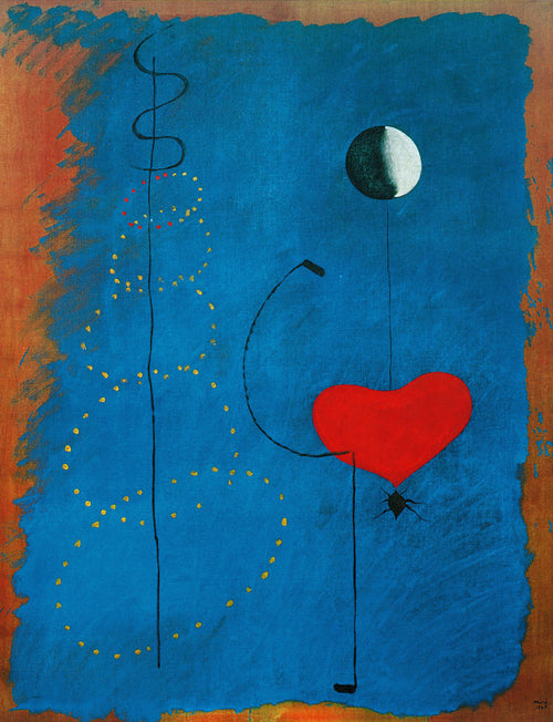 Joan Miro  Ballarina II, 1925 affiche art 70x100cm | Yourdecoration.fr