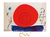 Joan Miro  Senzo titolo, 1967 affiche art 80x60cm | Yourdecoration.fr