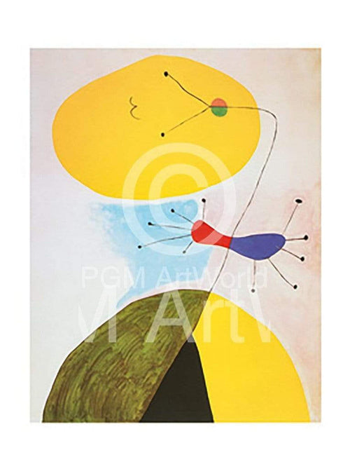 Joan Miro  Portrait, 1938 affiche art 60x80cm | Yourdecoration.fr