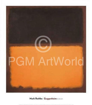 Mark Rothko  Untitled 18, 1963 affiche art 76x86cm | Yourdecoration.fr