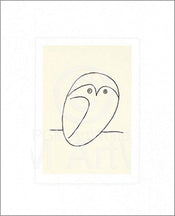 Pablo Picasso  Le Hibou affiche art 50x60cm | Yourdecoration.fr