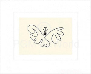 Pablo Picasso  Le Papillon affiche art 50x60cm | Yourdecoration.fr