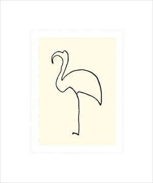 Pablo Picasso  Le flamand rose affiche art 50x60cm | Yourdecoration.fr