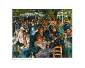 Auguste Renoir  Le Moulin de la Galette affiche art 70x50cm | Yourdecoration.fr