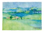 Ralf Westphal  Abbazia di Monte Oliveto, Toskana affiche art 80x60cm | Yourdecoration.fr