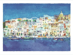 Ralf Westphal  Corricella, Insel Procida affiche art 80x60cm | Yourdecoration.fr