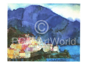 Ralf Westphal  Amalfi, Golf von Salerno affiche art 40x30cm | Yourdecoration.fr