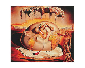 Salvador Dali  Geopoliticus affiche art 50x40cm | Yourdecoration.fr